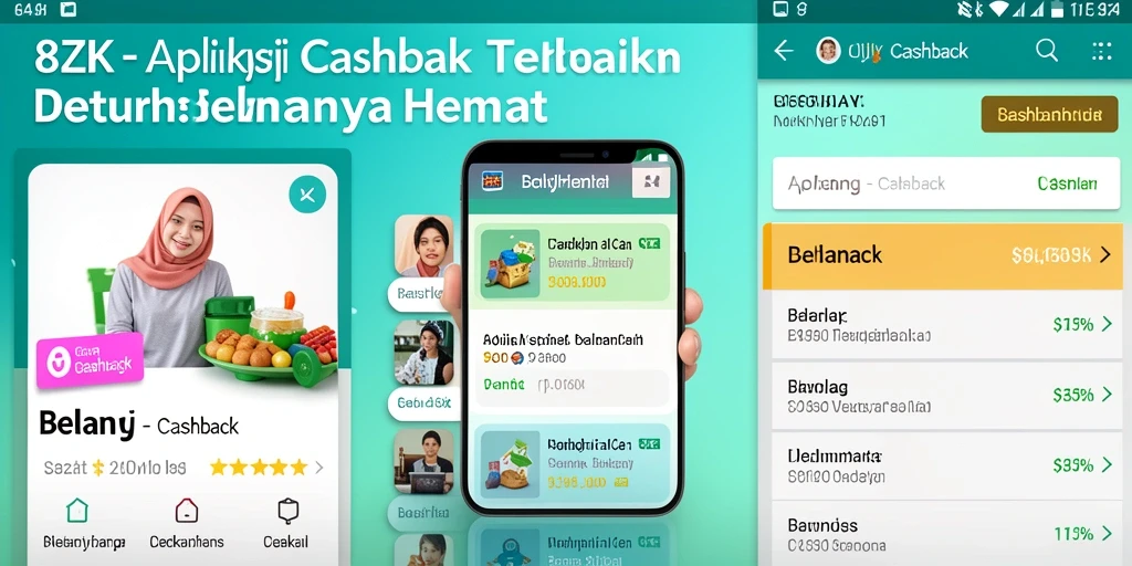 Tampilan antarmuka aplikasi 8ZK yang user-friendly dan informatif.