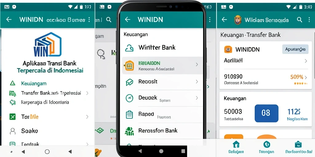 Tampilan antarmuka WINIDN yang intuitif dan mudah digunakan.